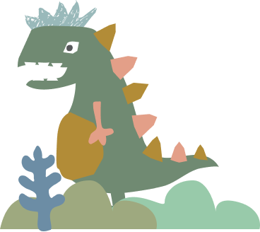 Illustration of a dinosaur